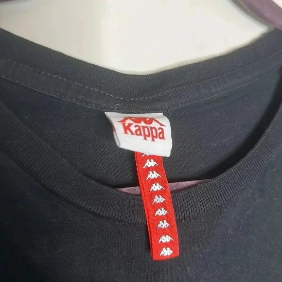Kappa like no other logo T-shirt in black - Picture 5 of 9